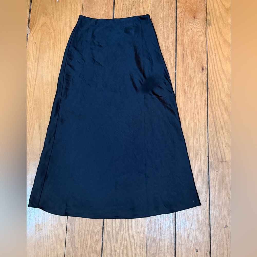Aqua Black A-Line Skirt size XS